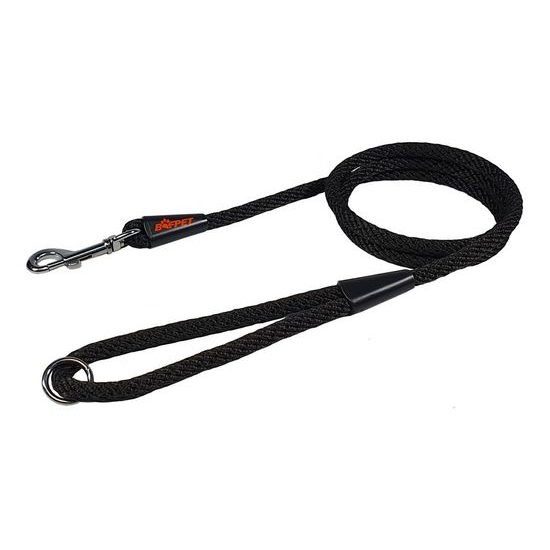 Bafpet Lanové vodítko SPIRÁLA 6mm Černá