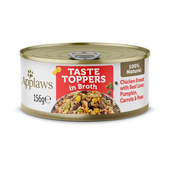 Applaws konzerva Dog Taste Toppers Broth