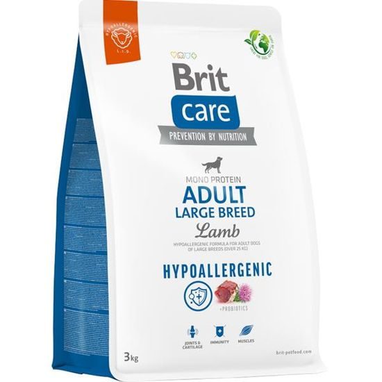 Brit Care Dog Hypoallergenic Adult Large Breed Lamb 3 kg