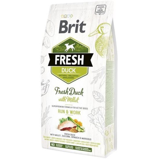 Brit Fresh Active Run & Work Duck & Millet 2,5 kg