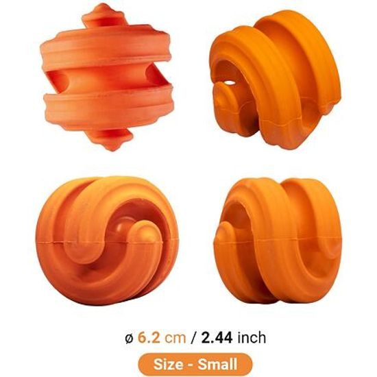 Petdreamhouse Chewtastic Geometrics Geo-Hex – oranžová