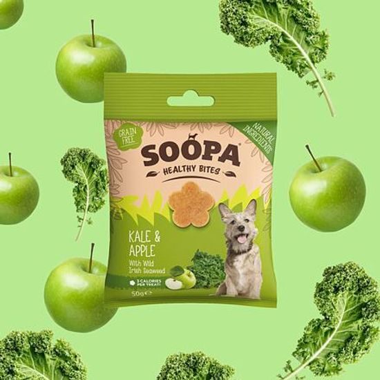 Soopa Pets Soopa Healthy Bites s kapustou a jablkem 50 g
