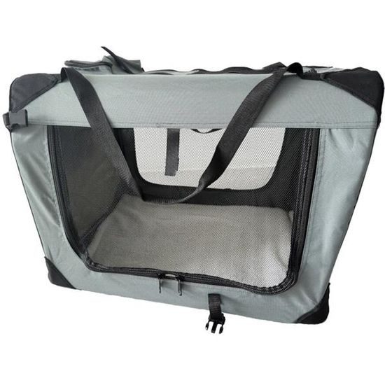 A.K. Přepravka látková Dogcrate 101x69x70 šedý