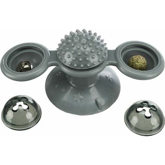Trixie Window Spinner hračka pro kočky plast/ TPR 16cm