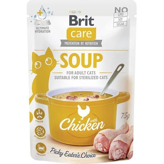Brit Care Cat Soup with Chicken 75 g