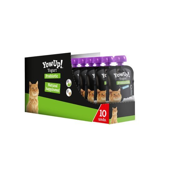 Dairy pet Yow Up! YOWUP Jogurtová kapsička PREBIOTICS pro kočky 85 g