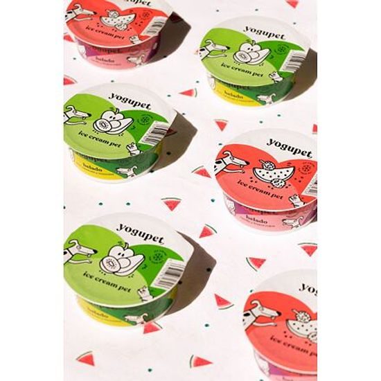 Yogupet zmrzlina pro psy a kočky s jablkem, hruškou a kiwi