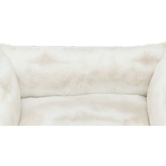 Trixie NELLI pelech obdélníkový objemné okraje 80x65cm světlehnědá/béžová