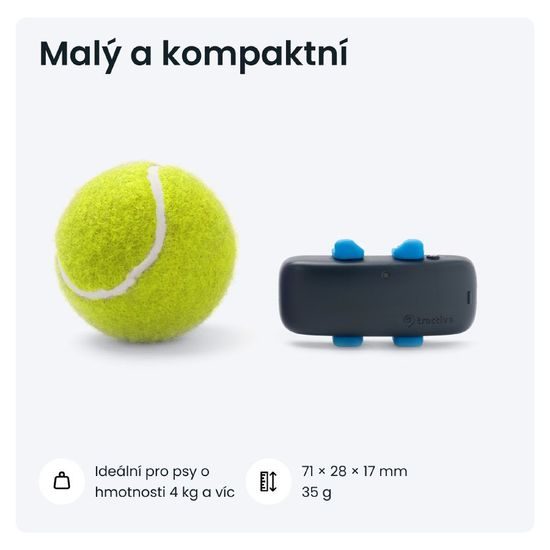 Tractive GPS DOG 4 sledování polohy a aktivity pro psy