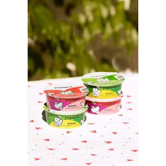 Yogupet zmrzlina pro psy a kočky s jablkem, hruškou a kiwi