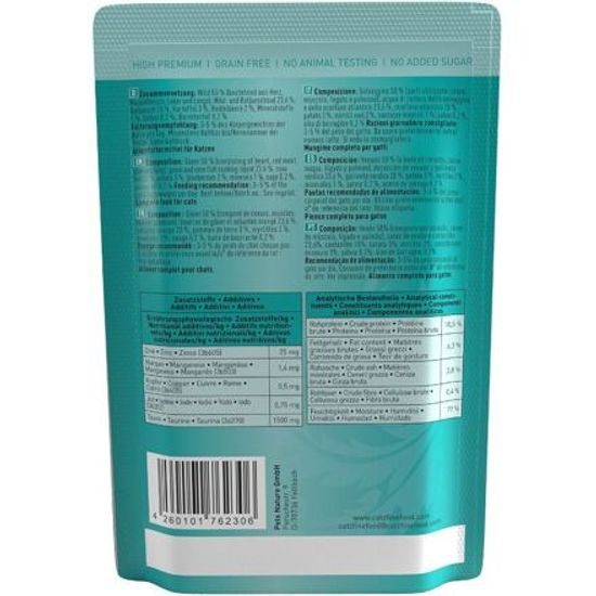 Catz finefood Kapsička CF No.21 se zvěřinou a okouníkem 85 g