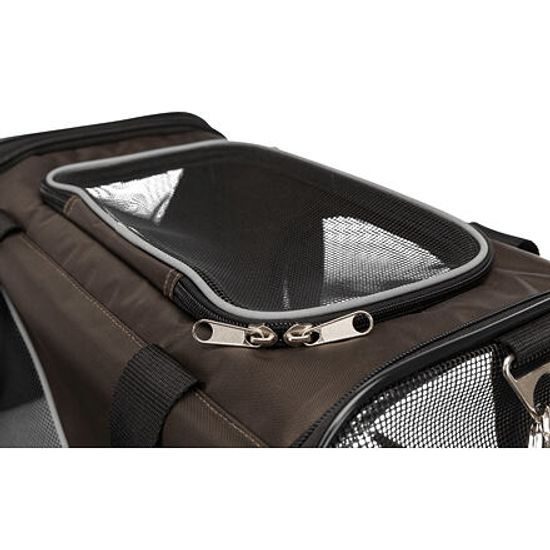 Trixie Transportní taška Joe 28x28x47cm hnědá (max 10kg)