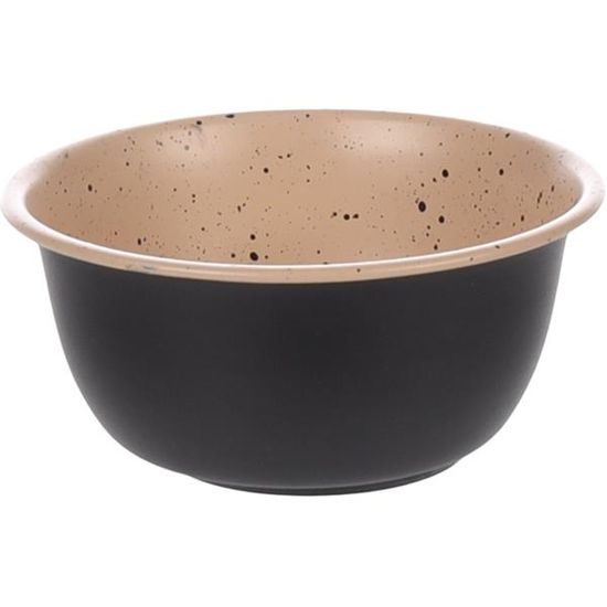 Flamingo Miska nerez Dimi černá 520ml