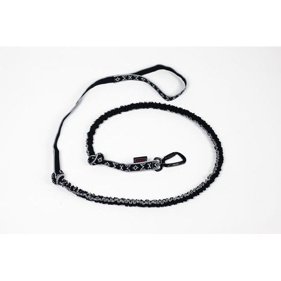 Manmat CELOODPRUŽENÁ šňůra s ALU karabinou