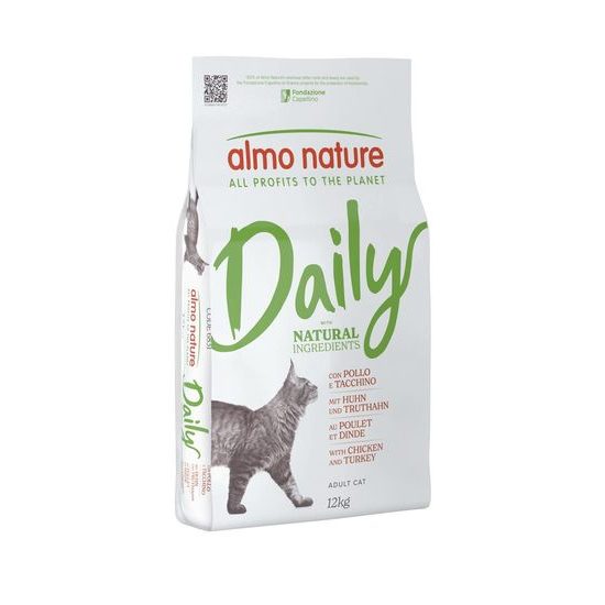 Almo Nature Daily Maintenance s kuřetem a krůtou 12kg