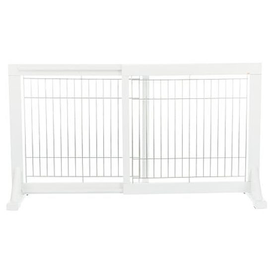 Trixie Posuvná bariéra pro psy 65-108x61x31 bílá