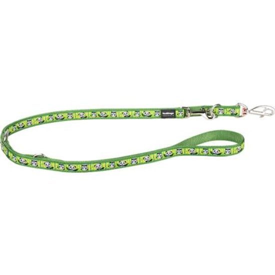 Red Dingo Vodítko přepínací 20 mm x 2 m Panda Green