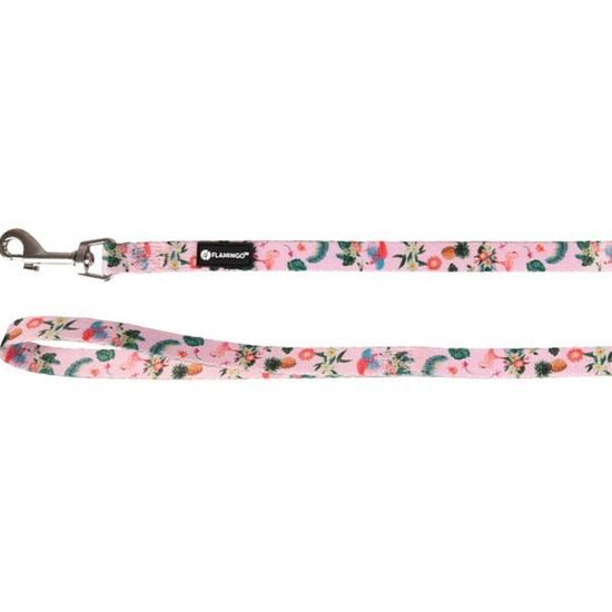 Flamingo Vodítko nylon Sera růžové 1,5x120cm