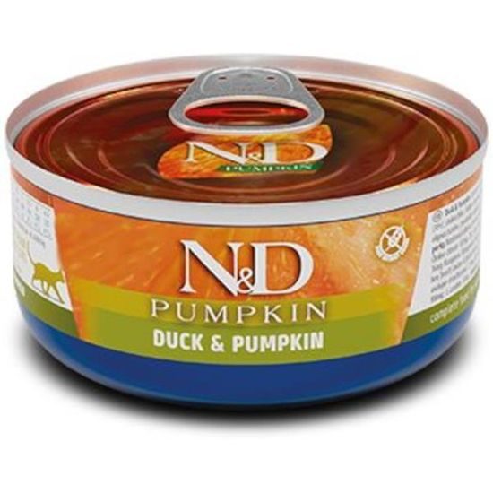 N&D PUMPKIN Cat konzerva Duck & Pumpkin 70 g