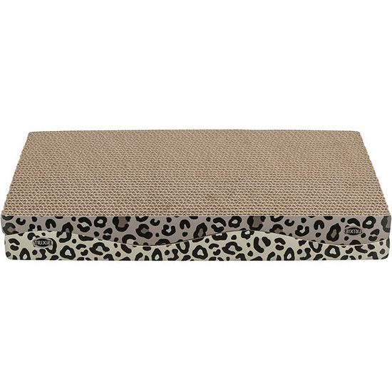 TRIXIE Škrabací karton LEO vlnovka s catnipem 44 x 6 x 25 cm 2 ks leopardí