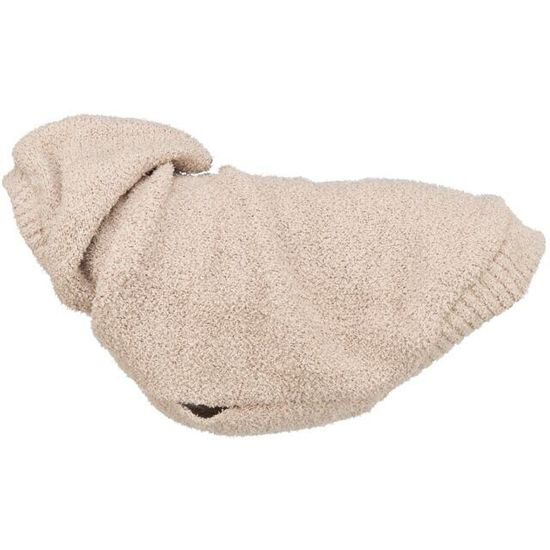 Trixie Mikina CARSON s kapucí písková