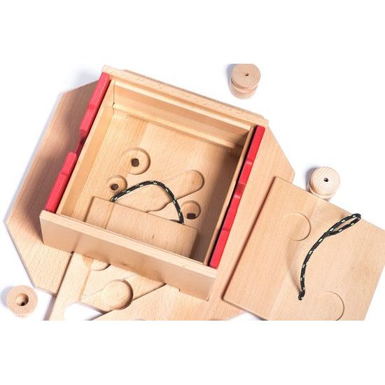 My Intelligent Pets Dřevěný hlavolam Swiss cube