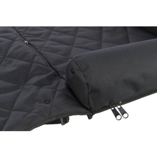 Trixie Polštářový potah do auta dvojitý 95x 10x 50cm černá