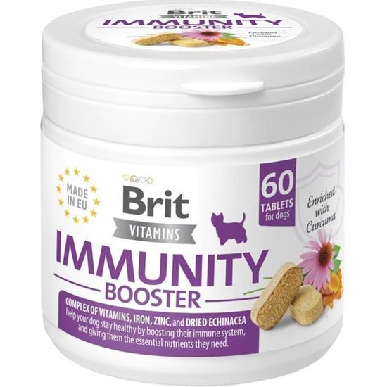 Brit Vitamins Immunity Booster 120g (60 tbl.)
