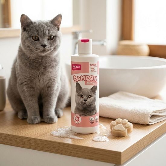 Akinu šampon jemný pro kočky 250ml