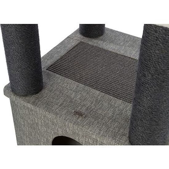 Trixie Škrabadlo ALMIRA 2 jeskyně odpočívadlo 128cm šedá