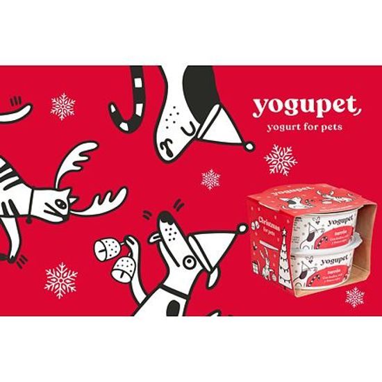Yogupet Jogurty pro psy a kočky Vánoce