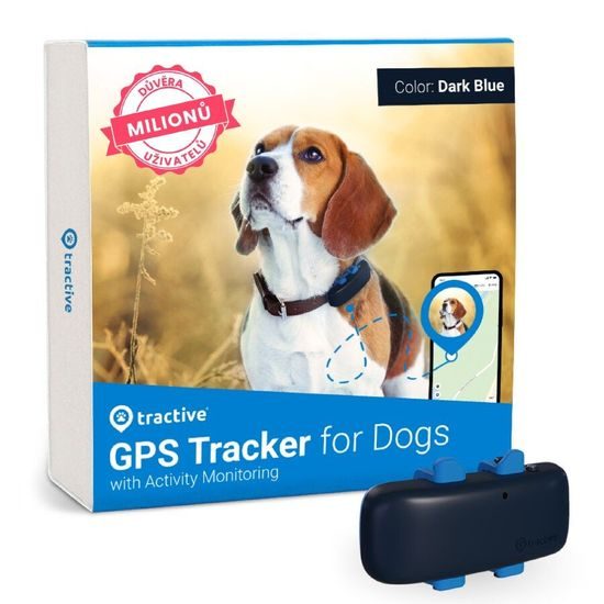 Tractive GPS DOG 4 sledování polohy a aktivity pro psy