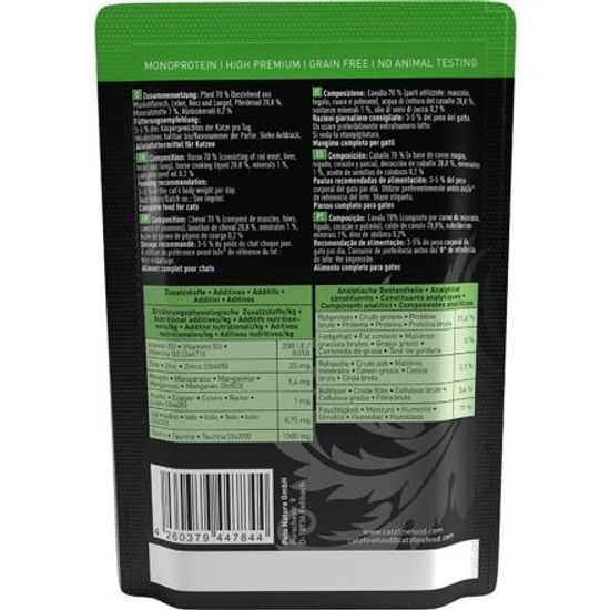 Catz finefood Kapsička CF Purr No.123 s koňským masem 85 g