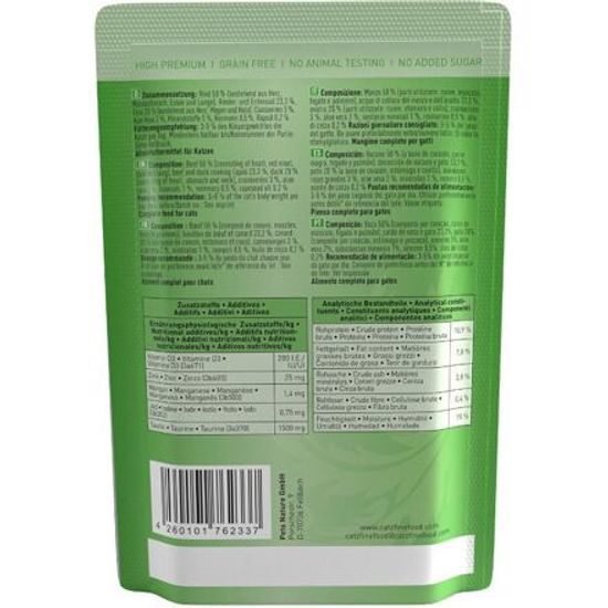 Catz finefood Kapsička CF No.23 s hovězím a kachním masem 85 g