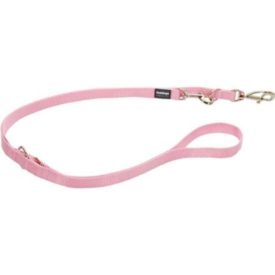 Red Dingo Vodítko přepínací 12 mm x 2 m Světle Růžová