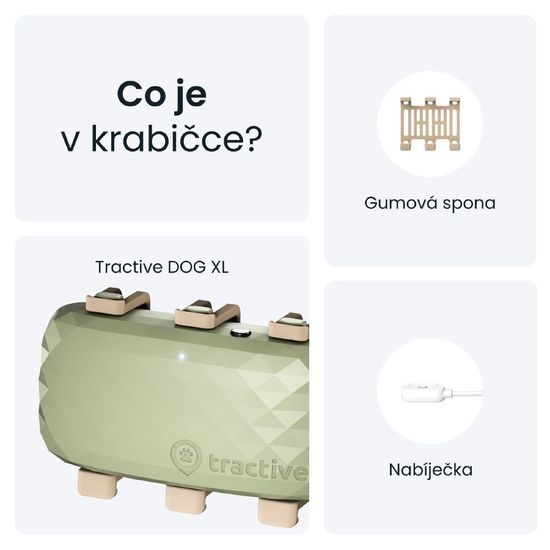 Tractive GPS DOG XL sledování polohy a aktivity pro psy