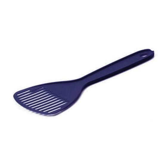 Argi Lopatka na stelivo tmavě šedá 28,5 x 9,5 cm