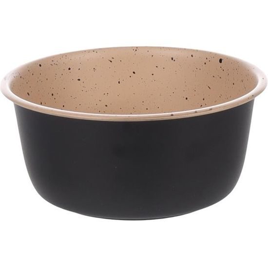 Flamingo Miska nerez Dimi černá 920ml