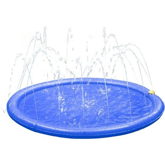 Flamingo Podložka s vodními tryskami modrá