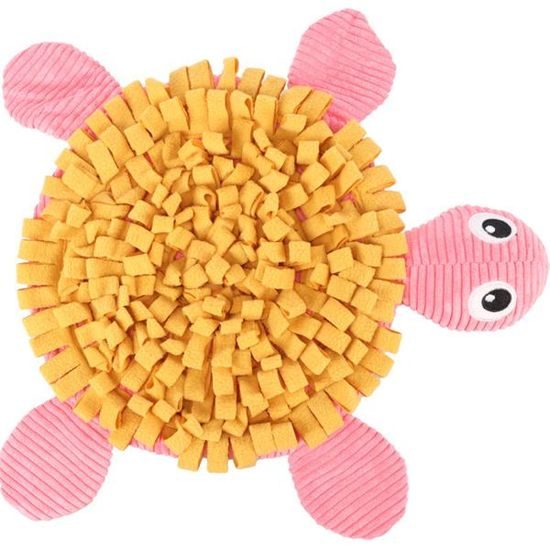 Flamingo Čmuchací kobereček Želva růžová 39x38cm