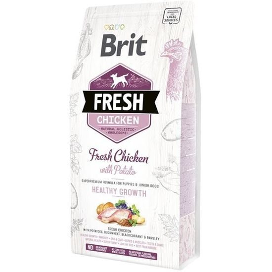Brit Fresh Puppy Chicken Growth with Potato 2,5 kg