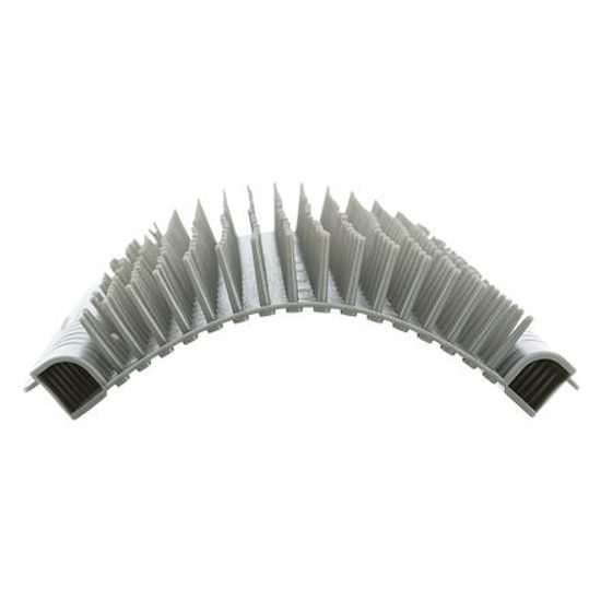 Trixie Masážní kartáč k upevnění na roh 8x13cm šedý