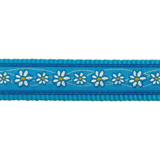 Red Dingo Obojek pro kočky Daisy Chain Turquoise