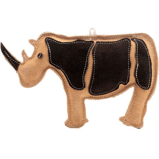 Wooffee kožená hračka Nosorožec