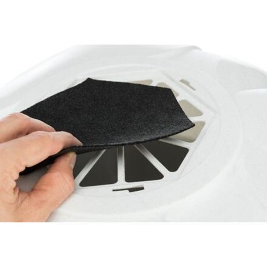 Trixie Rohové kryté WC MARO s filtrem a dvířky 60x43x52cm světlešedá/granitová