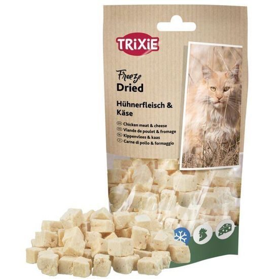 Trixie Freeze Dried mrazem sušené pamlsky s kuřecím a sýrem 25 g