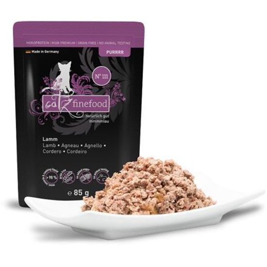 Catz finefood Kapsička CF Purr No.111 s jehněčím masem 85 g