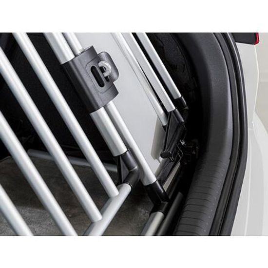 Trixie Univerzální zadní mřížka/mění kufr v přepravku 94-14x69x53cm světlešedá/stříbrná