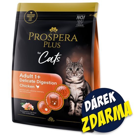 Prospera Plus Krmivo Adult 1+ Chicken Delicate Digestion 7kg+Barel Prospera Plus Plus