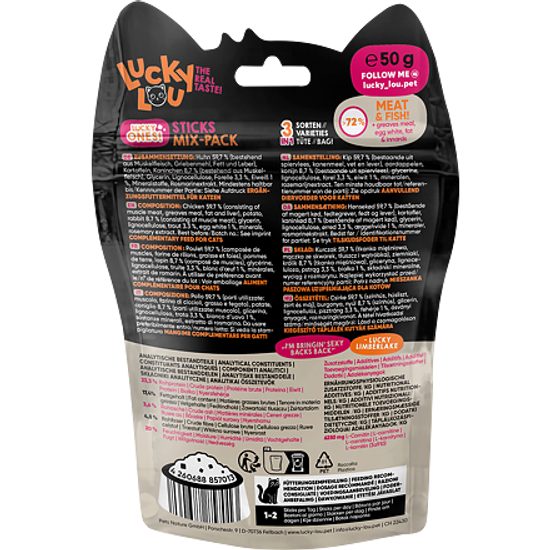 Lucky Lou Lucky Ones Sticks Mixpack 50 g